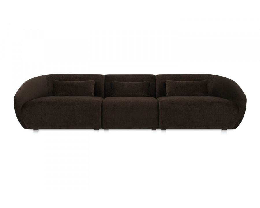 Moe's Amelia Contemporary Modular Sofa - Espresso