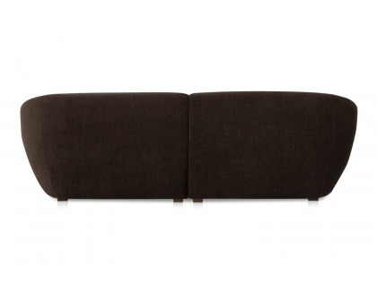 Moe's Amelia Nook Contemporary Modular Sectional - Espresso, Left Facing