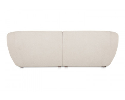 Moe's Amelia Nook Contemporary Modular Sectional - Warm White, Right Facing