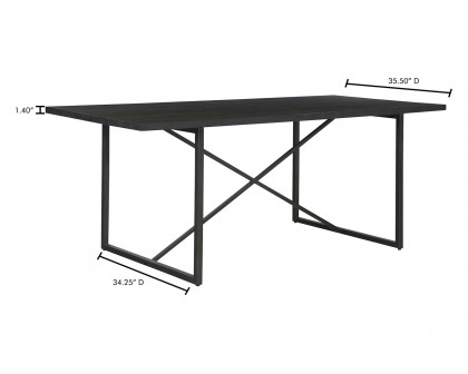 Moe's Sierra Dining Table - Black