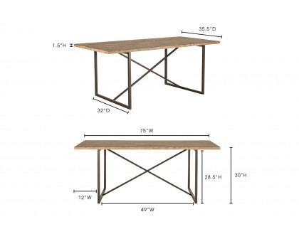 Moe's Sierra Dining Table - Sierra