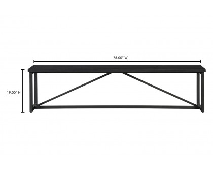 Moe's Sierra Bench - Black