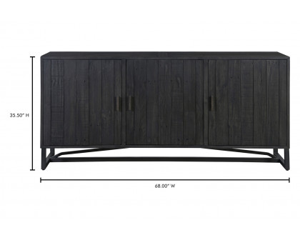 Moe's Sierra Sideboard - Black