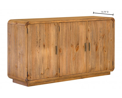 Moe's Monterey Sideboard - Rustic Blonde