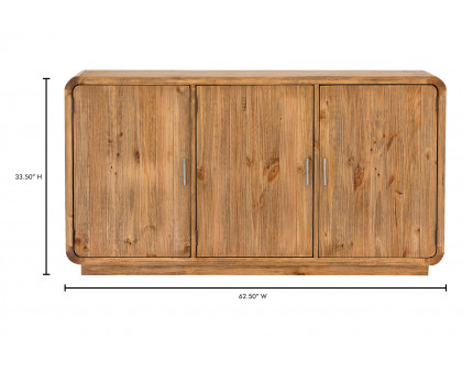 Moe's Monterey Sideboard - Rustic Blonde