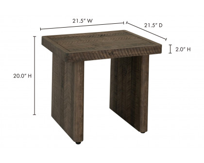 Moe's - Monterey End Table in Gray