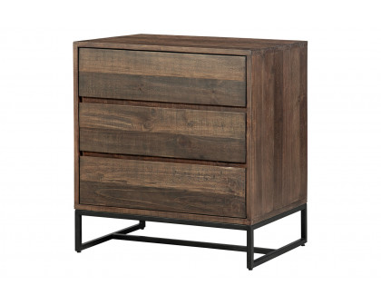 Moe's Elena 3 Drawer Chest - Brown