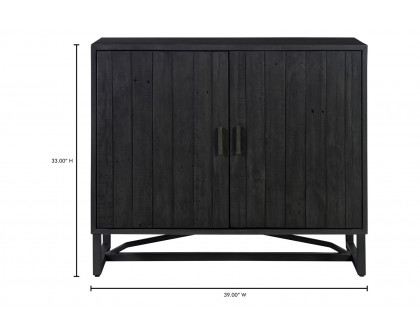 Moe's Sierra 2 Door Cabinet - Black