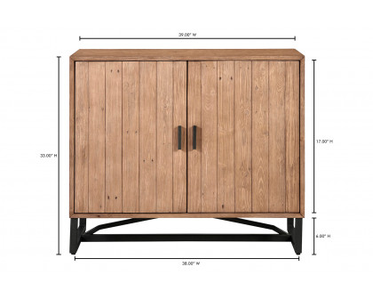 Moe's Sierra 2 Door Cabinet - Natural