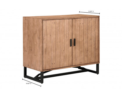 Moe's Sierra 2 Door Cabinet - Natural