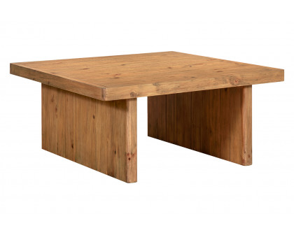 Moe's Monterey Square Coffee Table - Rustic Blonde