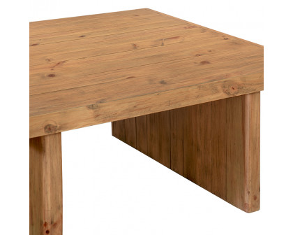 Moe's Monterey Square Coffee Table - Rustic Blonde