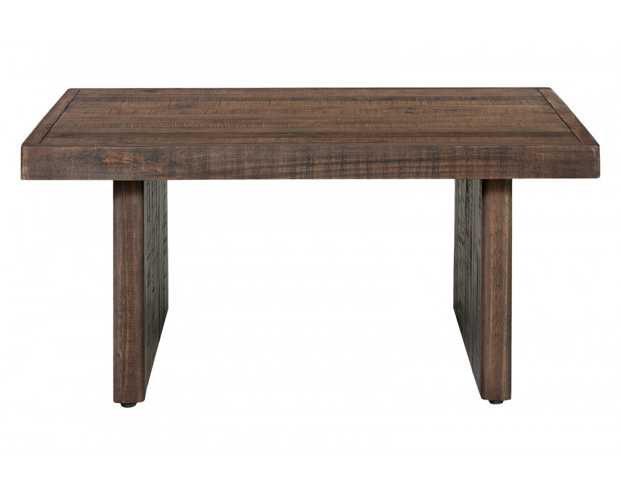 Moe's Monterey Square Coffee Table - Aged Brown