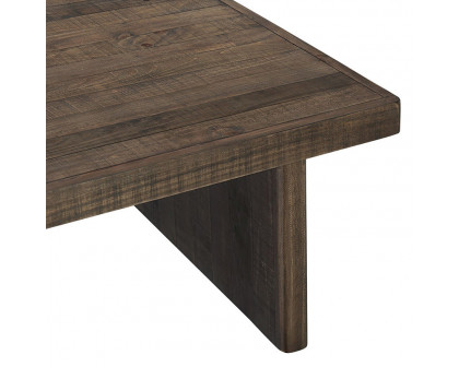 Moe's Monterey Square Coffee Table - Aged Brown