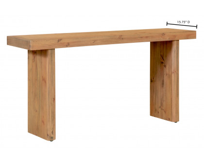 Moe's Monterey Console Table - Rustic Blonde