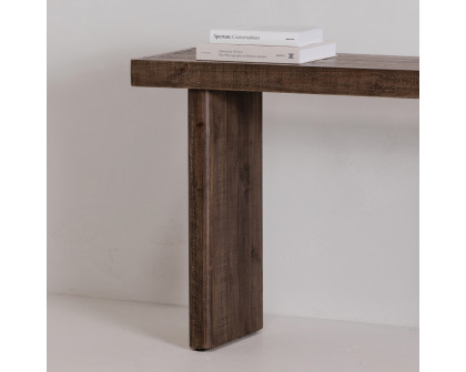 Moe's Monterey Console Table - Aged Brown