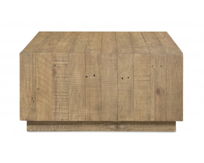 Moe's - Jasper Rustic Square Coffee Table in Brown