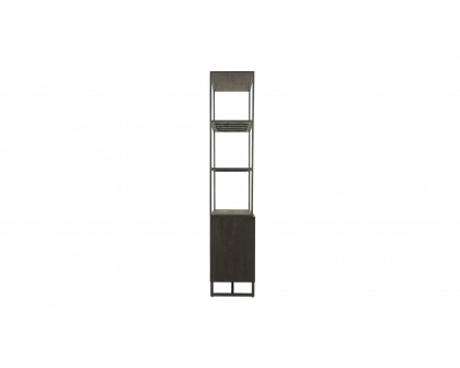 Moe's Sierra Rustic Bookshelf - Black