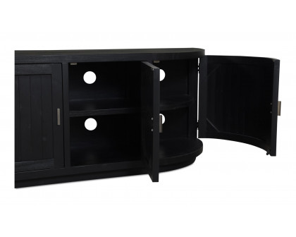 Moe's Nicola Rustic Media Cabinet - Black