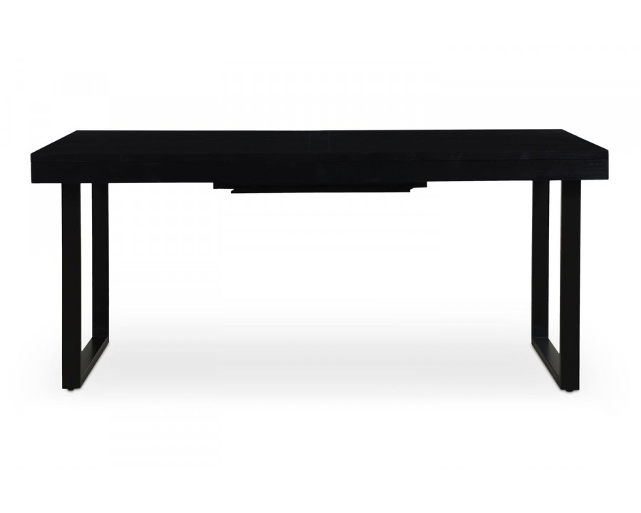 Moe's - Ben Rustic Extension Dining Table in Black