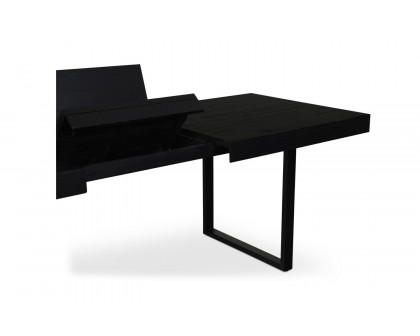 Moe's - Ben Rustic Extension Dining Table in Black