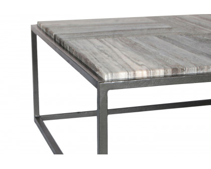 Moe's - Winslow Marble Coffee Table in Gray