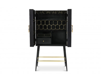 Moe's™ Hope Bar Cabinet - Black