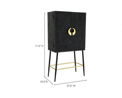 Moe's™ Hope Bar Cabinet - Black