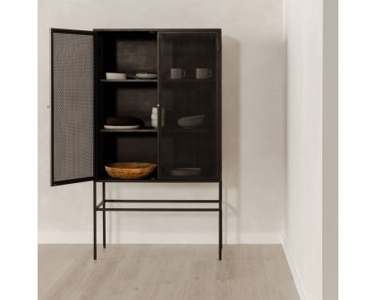 Moe's - Isandros Cabinet in Black