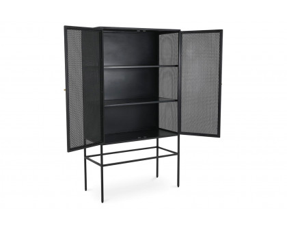 Moe's - Isandros Cabinet in Black