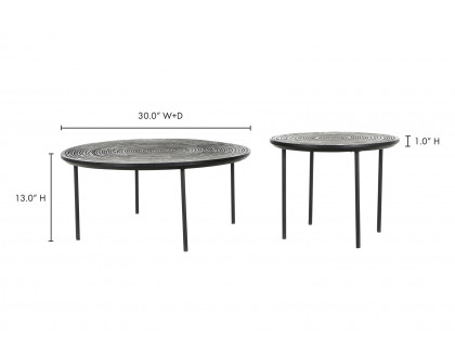 Moe's™ Woodland Nesting Tables Set of 2 - White