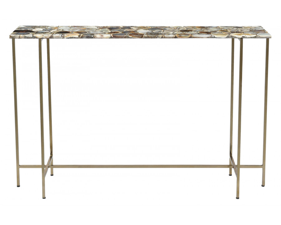 Moe's - Agate Console Table in Multi-Color