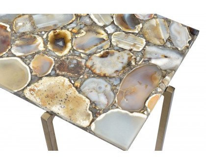 Moe's - Agate Console Table in Multi-Color