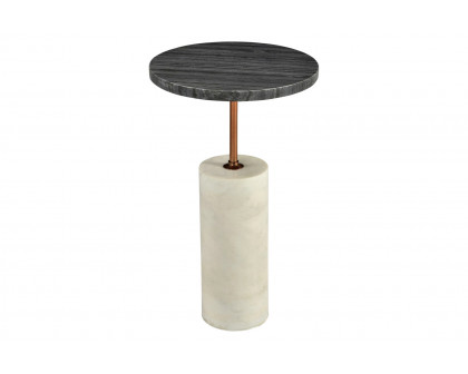 Moe's - Dusk Accent Table in Gray