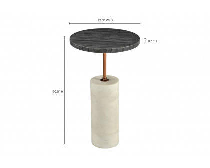 Moe's - Dusk Accent Table in Gray