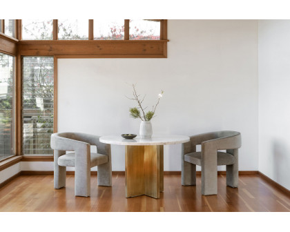 Moe's - Graze Dining Table in White