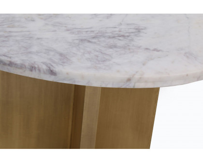 Moe's - Graze Dining Table in White