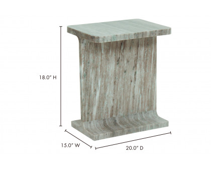 Moe's Tullia Accent Table - Taupe