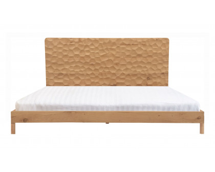 Moe's Misaki Contemporary Queen Size Bed - Natural