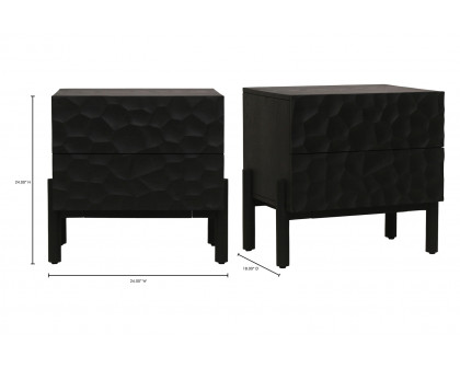 Moe's Misaki Nightstand - Black