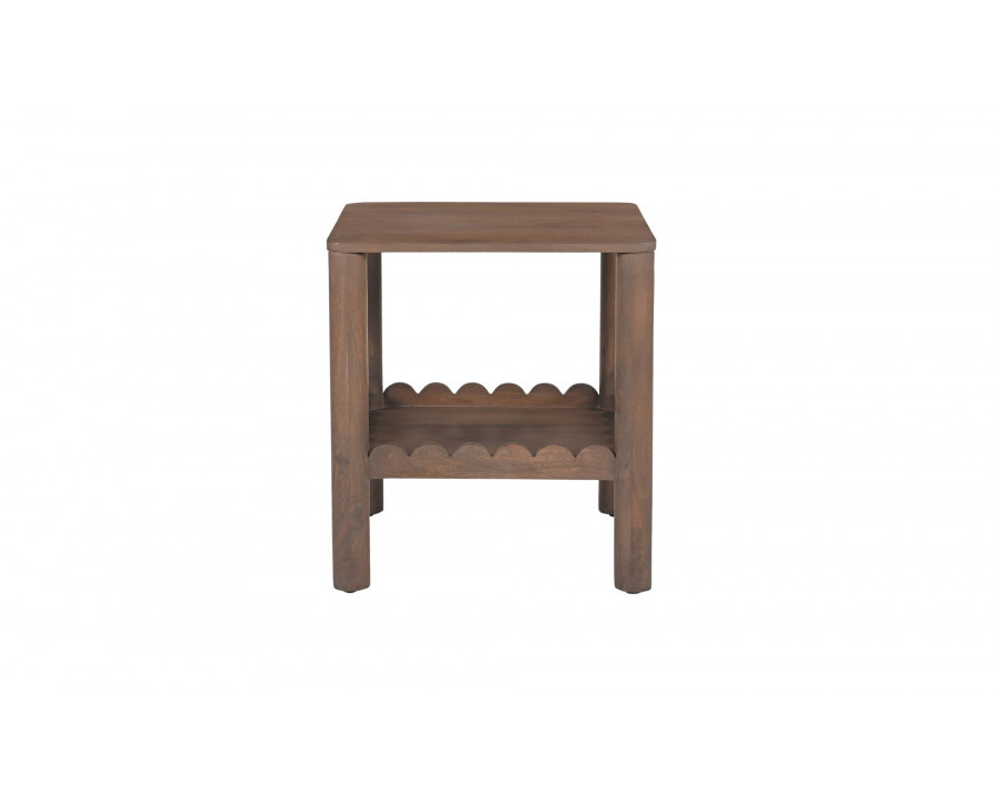 Moe's - Wiley Contemporary Side Table in Vintage Brown