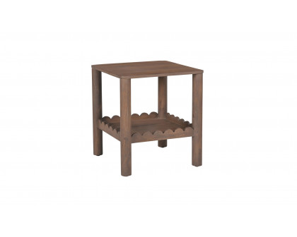 Moe's - Wiley Contemporary Side Table in Vintage Brown