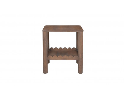 Moe's - Wiley Contemporary Side Table in Vintage Brown