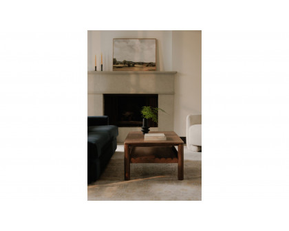 Moe's - Wiley Contemporary Coffee Table in Vintage Brown