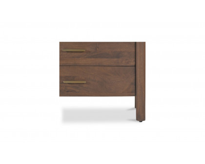 Moe's - Wiley Contemporary 6 Drawers Dresser in Vintage Brown