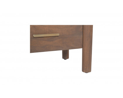 Moe's - Wiley Contemporary Nightstand in Vintage Brown