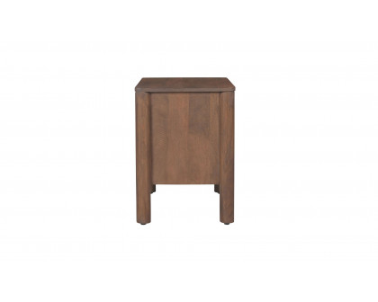 Moe's - Wiley Contemporary Nightstand in Vintage Brown