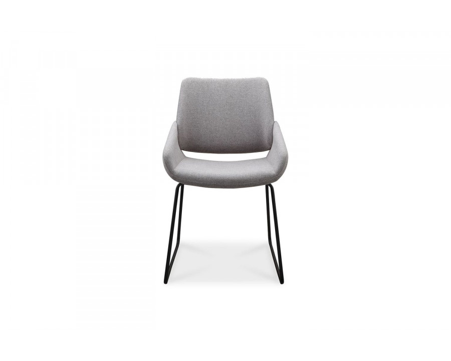 Moe's - Lisboa Contemporary Dining Chair in Light Gray