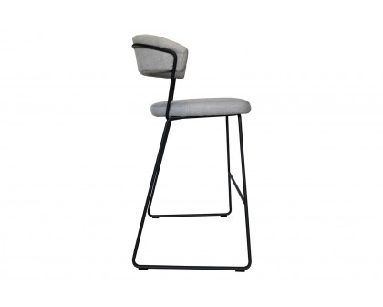 Moe's Adria Bar Stool - Gray