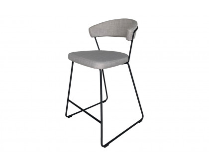 Moe's - Adria Counter Stool in Gray